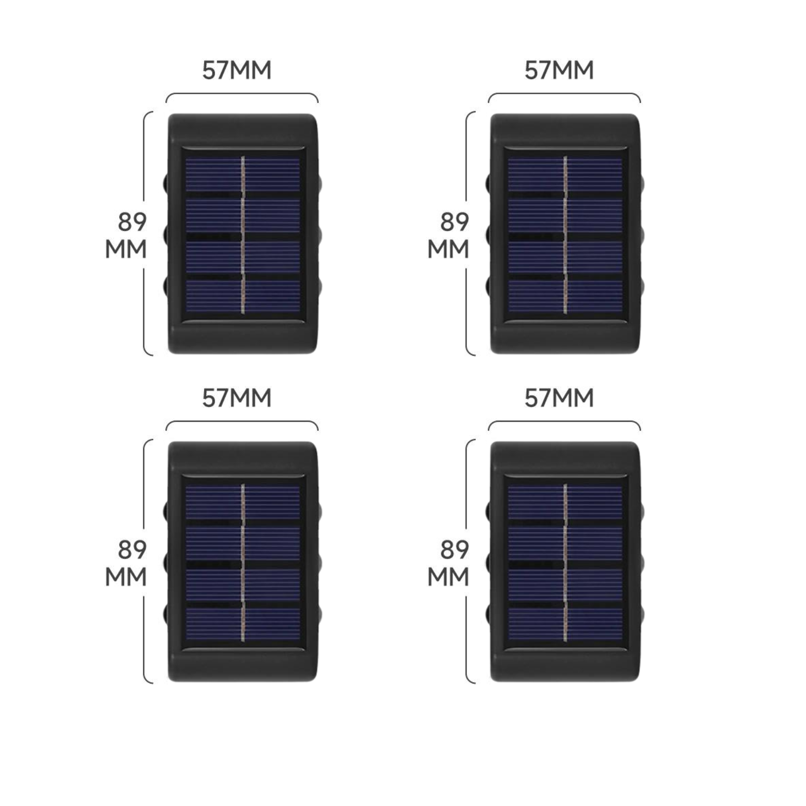 Luminária Decorativa Solar para Muros - FRETE GRÁTIS - AMERYK