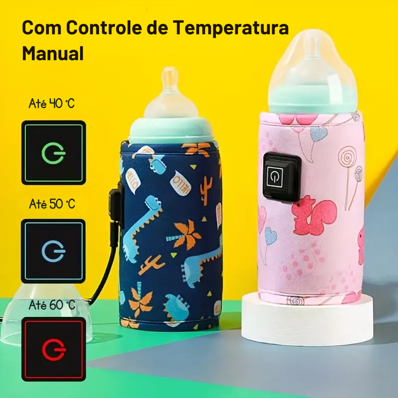 Aquecedor de Mamadeira com Controle de Temperatura - Só Hoje FRETE GRÁTIS - AMERYK