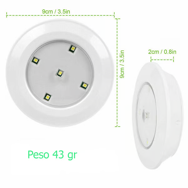 Compre 3 e Leve 6 Spots | Led Ameryk com Controle Remoto - AMERYK