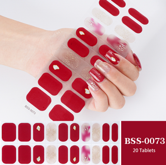 Gel Nail- Kit 20 unhas em gel adesivos + Secador UV de Brinde - AMERYK